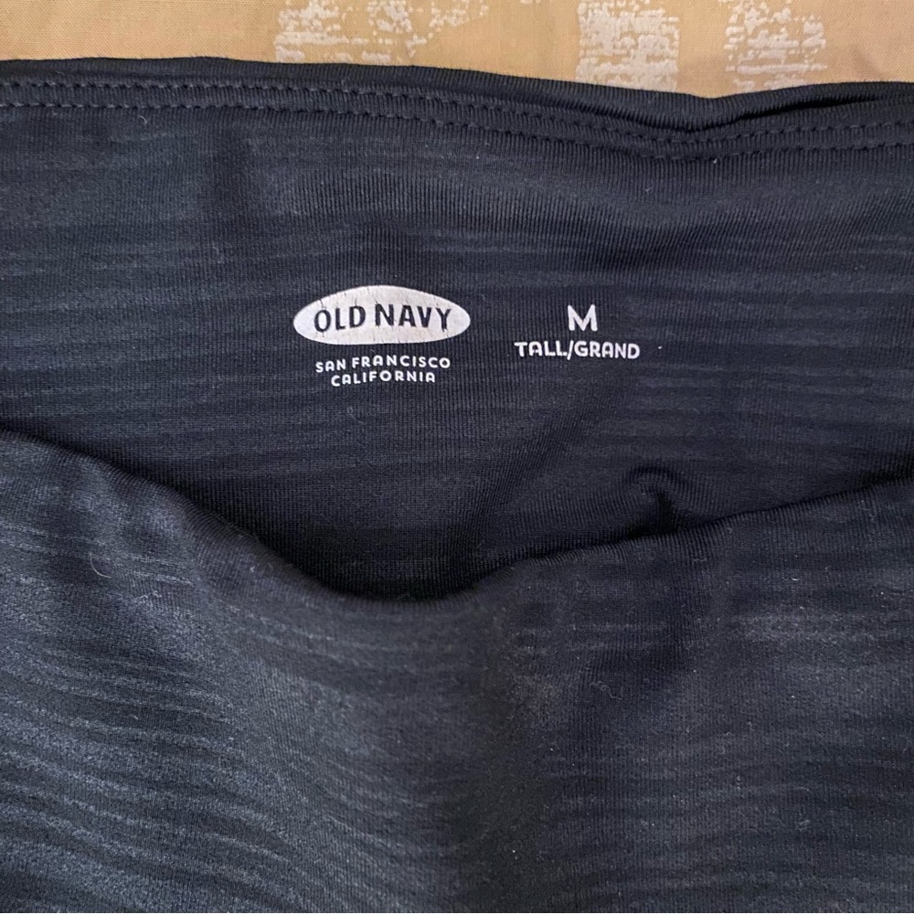 Old Navy Active Compression Leggings - Black Stripe - Picture 6 of 11